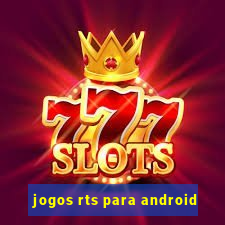 jogos rts para android